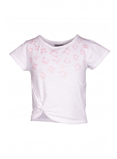 Happy Girls T-Shirt Blumen mit Knoten