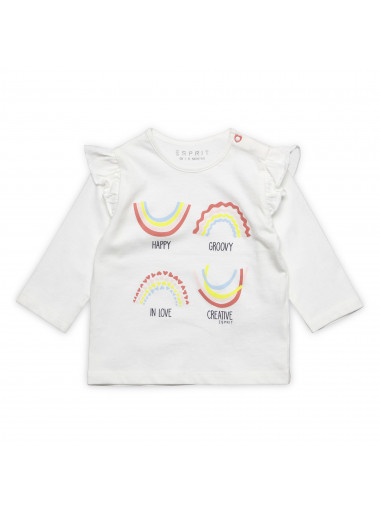 Esprit Langarmshirt Regenbogen