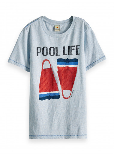 Scotch Shrunk T-Shirt Pool Life