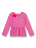 Sanetta Kidswear Langarmshirt Flamingo