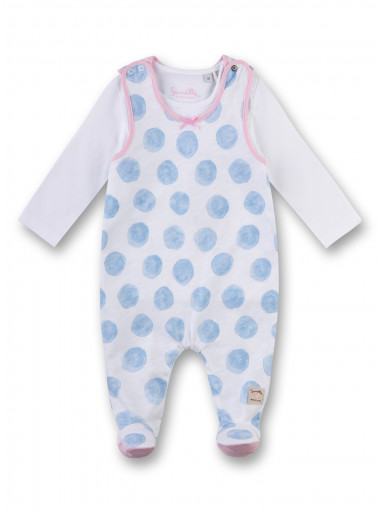 Sanetta Kidswear Strampler Punkte