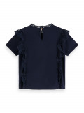 Scotch & Soda Bluse Spitze