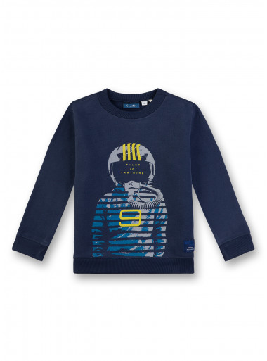 Sanetta Kidswear Sweater Astronaut