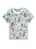Sanetta Kidswear T-Shirt Jungel-Allover