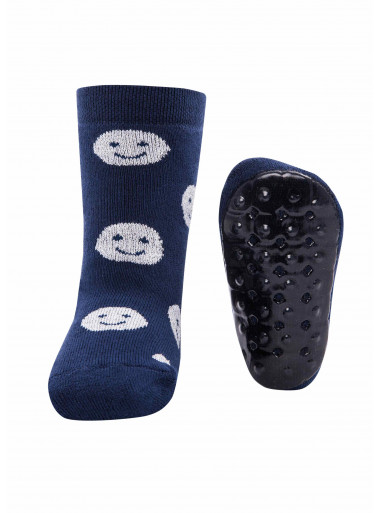 Ewers ABS-Socken Vollsohle Smiley