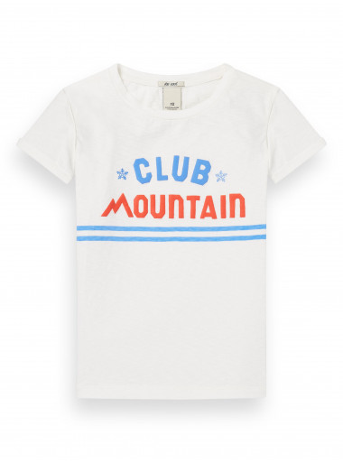 Scotch & Soda T-Shirt Club Mountain