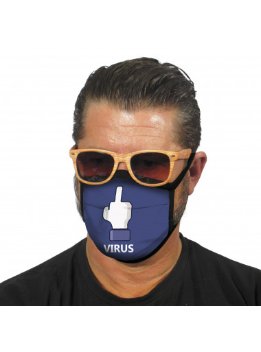ITATI Maske F... you Virus