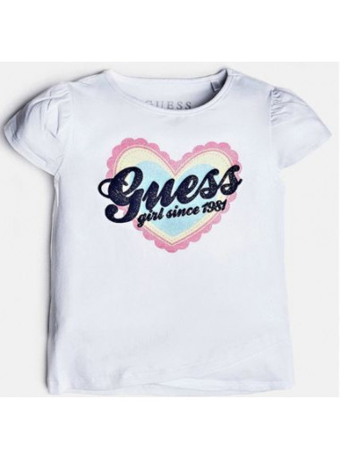 Guess T-Shirt Regenbogen