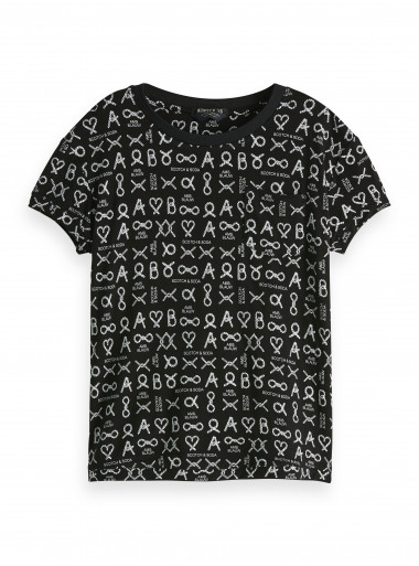 Scotch & Soda T-Shirt Muster-Allover