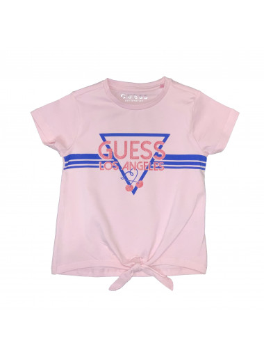 Guess T-Shirt Los Angeles mit Knoten