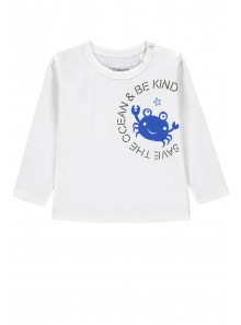Esprit Langarmshirt Save The Ocean Esprit Langarmshirt Save The Ocean