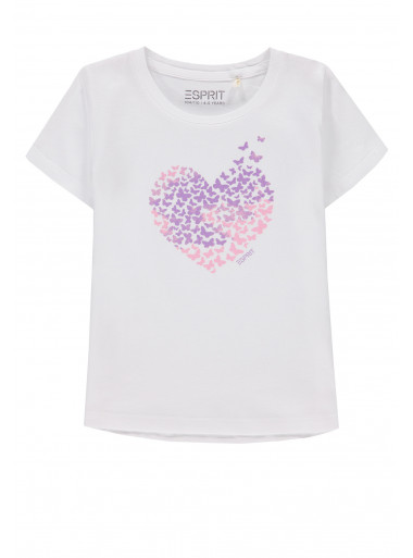 Esprit T-Shirt Schmetterlingherz