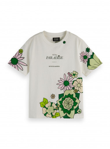 Scotch&Soda T-Shirt Blumen